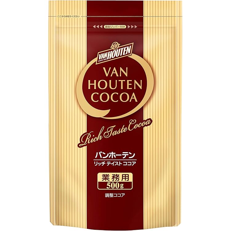 Amazon | バンホーテン 業務用 ココアパウダー 5kg×4袋入 | Van Houten